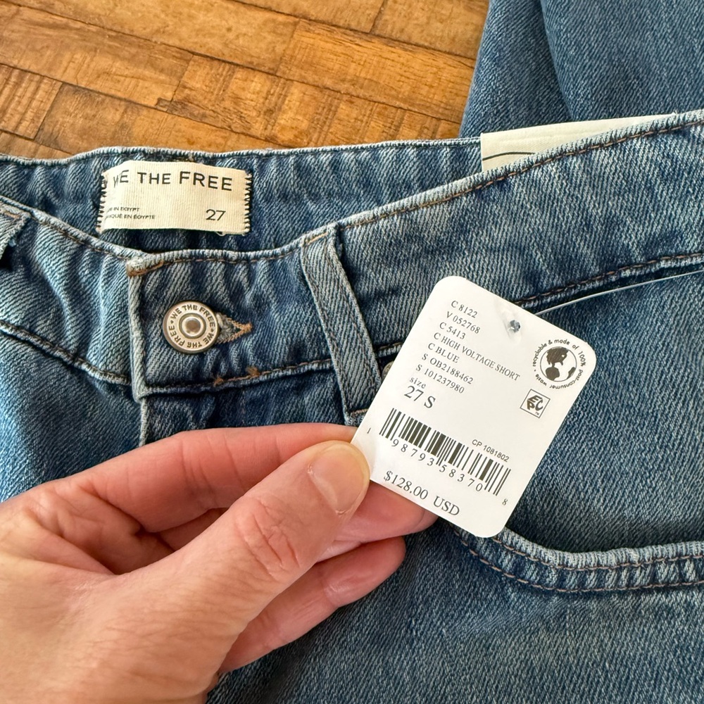 Free People Women's Blue Flared Jeans - Picture 2 of 6